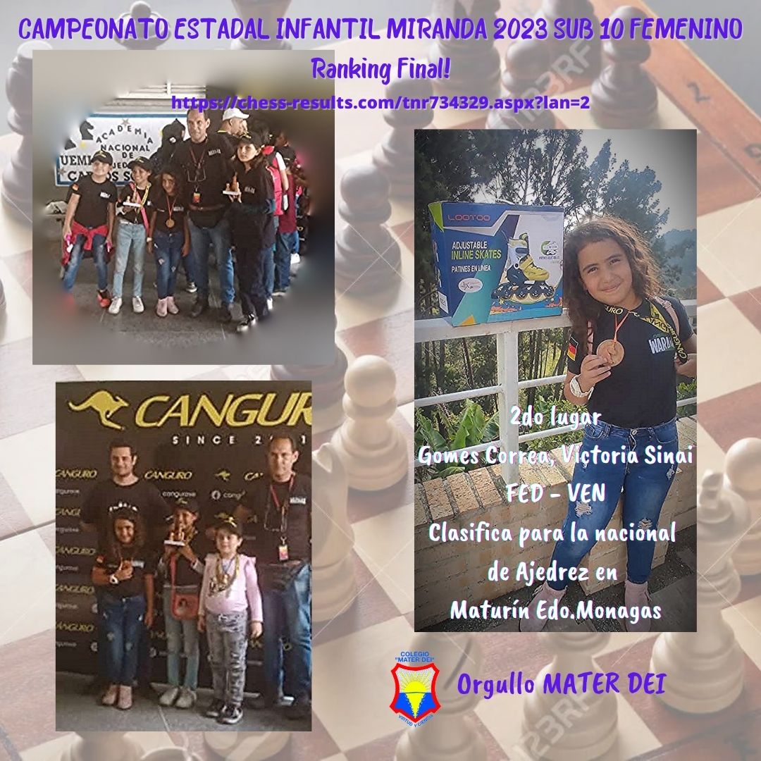 Rumbo al Campeonato Nacional de Ajedrez «Victoria S. Gomes C.»